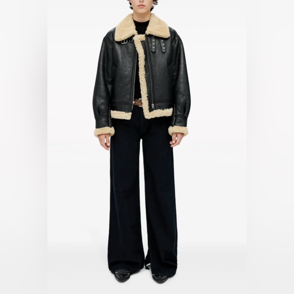 NWT RE/DONE Low Rider Loose Jeans in Black Size 24(Oversized)